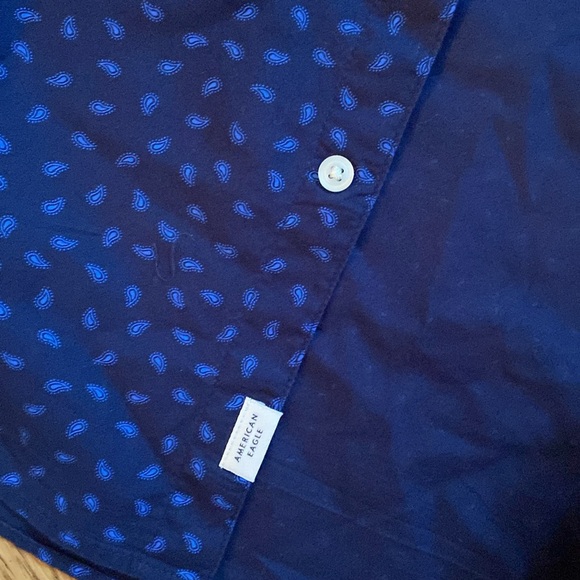 Men's American Eagle L/S Shirt- Small - Picture 5 of 6